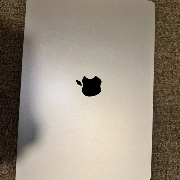 Apple Sky Blue M4 MacBook with Black Logo